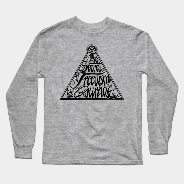 The Secret Long Sleeve T-Shirt by Urban Inkfinity